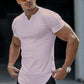 💎 50 % DE RÉDUCTION EN CE MOMENT ! ⚡ T-shirt de sport unie pour homme – Coupe ajustée, encolure en V échancrée et tissu extensible haut de gamme 👕🔥