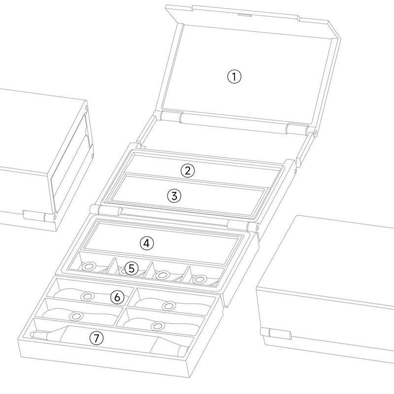 👁️🎀Kit 3 en 1 : eye-liner et tampon pour les cils inférieurs