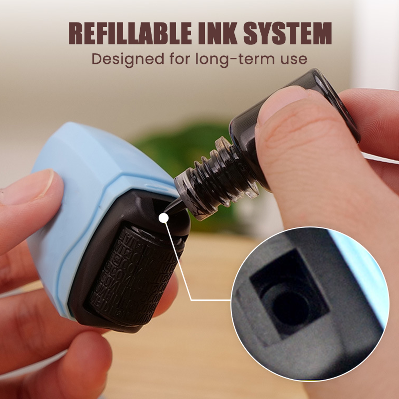 🔒 50% DE RÉDUCTION! 🛡️ Tampon rouleau de protection des données – Brouilleur efficace, encre à séchage rapide – Protégez vos infos personnelles en un geste ✉️