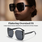 Lunettes de Soleil Sans Monture Élégantes - Branches Effet Étoilé