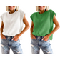 Gilet sans manches en maille pour femme