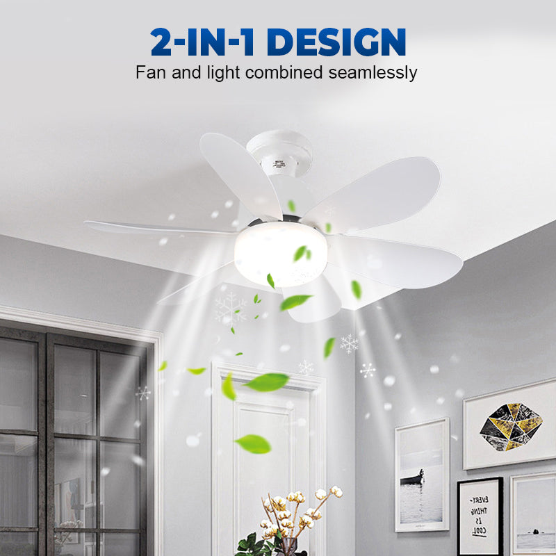💎 50% DE RÉDUCTION ! 💎 Ventilateur Plafond LED 2 en 1 – 4 Vitesses, 3 Températures de Lumière & Télécommande Incluse