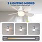 💎 50% DE RÉDUCTION ! 💎 Ventilateur Plafond LED 2 en 1 – 4 Vitesses, 3 Températures de Lumière & Télécommande Incluse