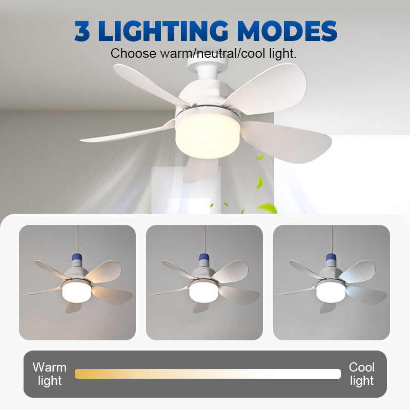 💎 50% DE RÉDUCTION ! 💎 Ventilateur Plafond LED 2 en 1 – 4 Vitesses, 3 Températures de Lumière & Télécommande Incluse