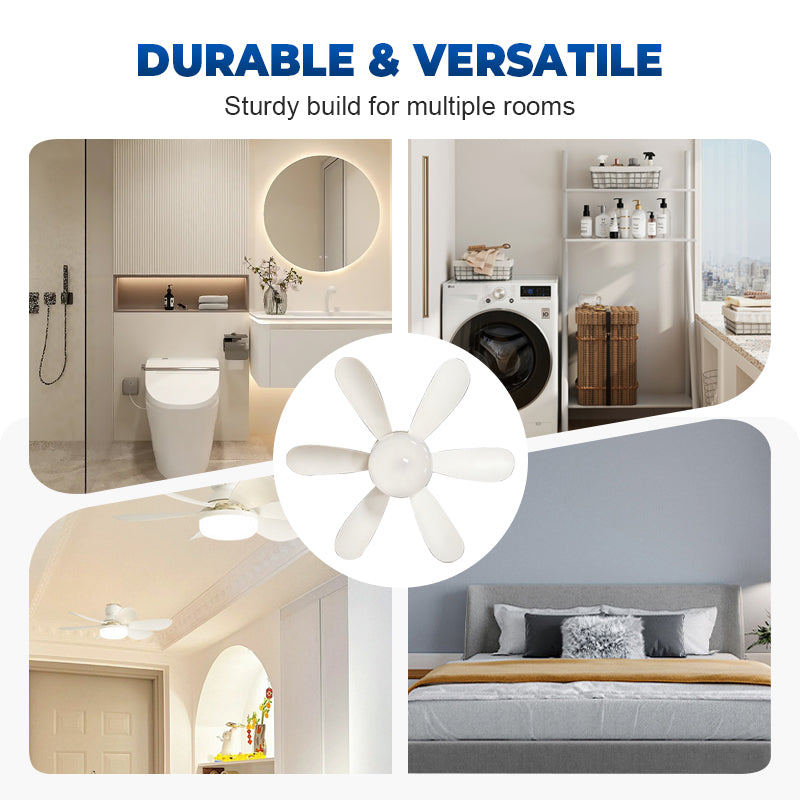 💎 50% DE RÉDUCTION ! 💎 Ventilateur Plafond LED 2 en 1 – 4 Vitesses, 3 Températures de Lumière & Télécommande Incluse