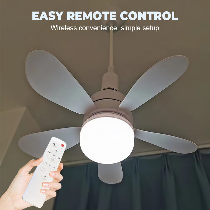 💎 50% DE RÉDUCTION ! 💎 Ventilateur Plafond LED 2 en 1 – 4 Vitesses, 3 Températures de Lumière & Télécommande Incluse