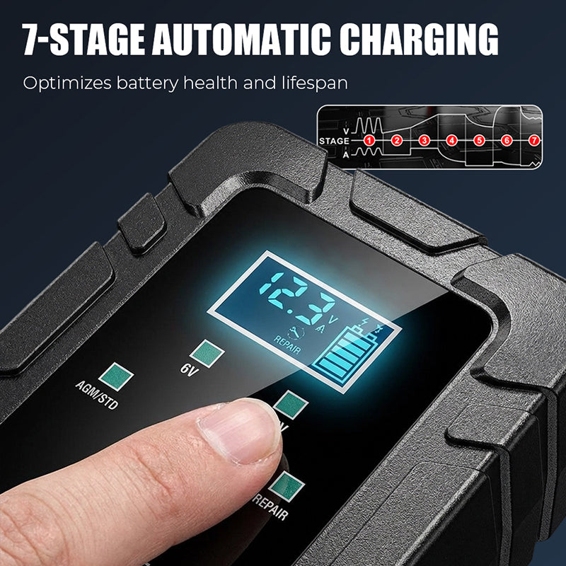 🔥Offre à durée limitée : 48 % de réduction🔥 Chargeur de batterie automatique 1,5 A, 6 V et 12 V