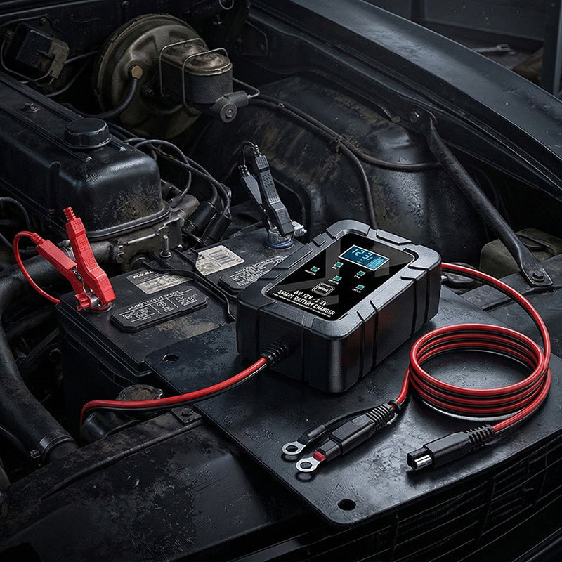 🔥Offre à durée limitée : 48 % de réduction🔥 Chargeur de batterie automatique 1,5 A, 6 V et 12 V