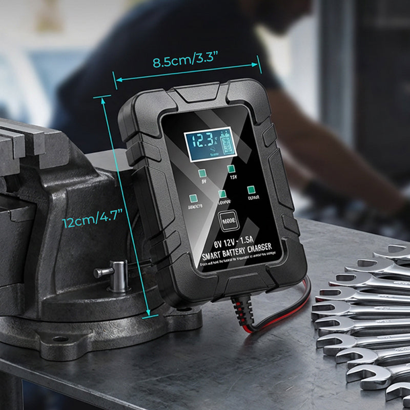 🔥Offre à durée limitée : 48 % de réduction🔥 Chargeur de batterie automatique 1,5 A, 6 V et 12 V