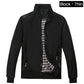🧥50 % de réduction ! Veste Décontractée Business pour Homme – Coupe-vent élégant en nylon, poches multiples & col montant 🌬️💼