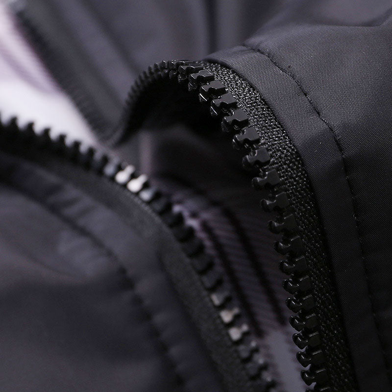 🧥50 % de réduction ! Veste Décontractée Business pour Homme – Coupe-vent élégant en nylon, poches multiples & col montant 🌬️💼