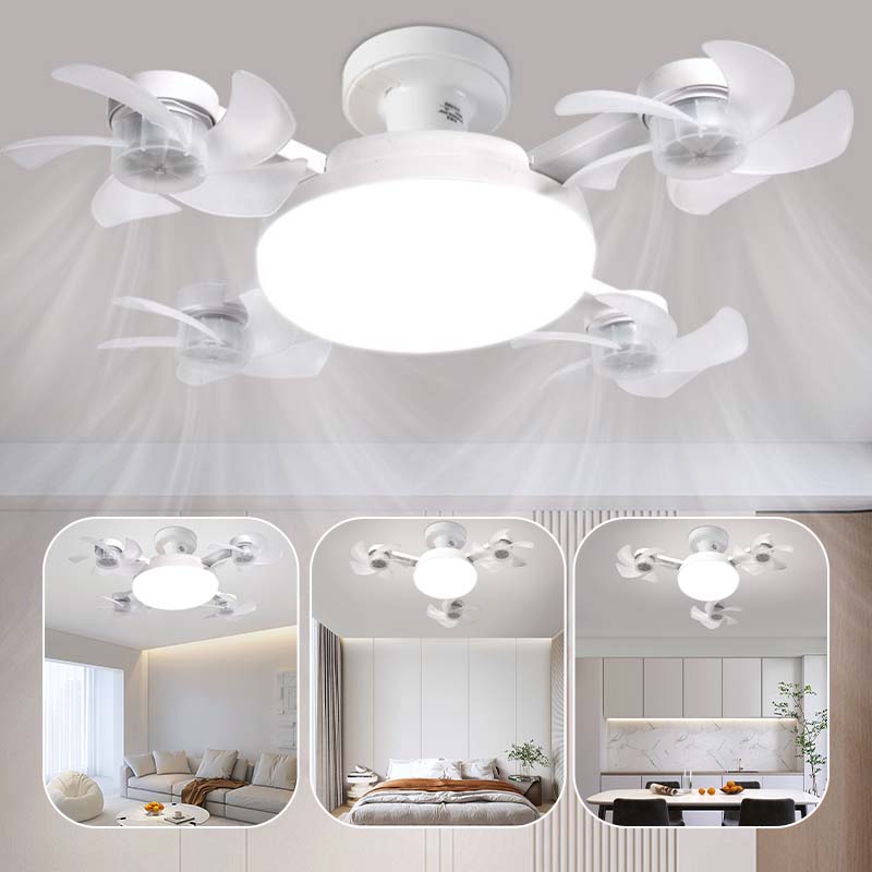 Ventilateur de plafond à LED avec télécommande