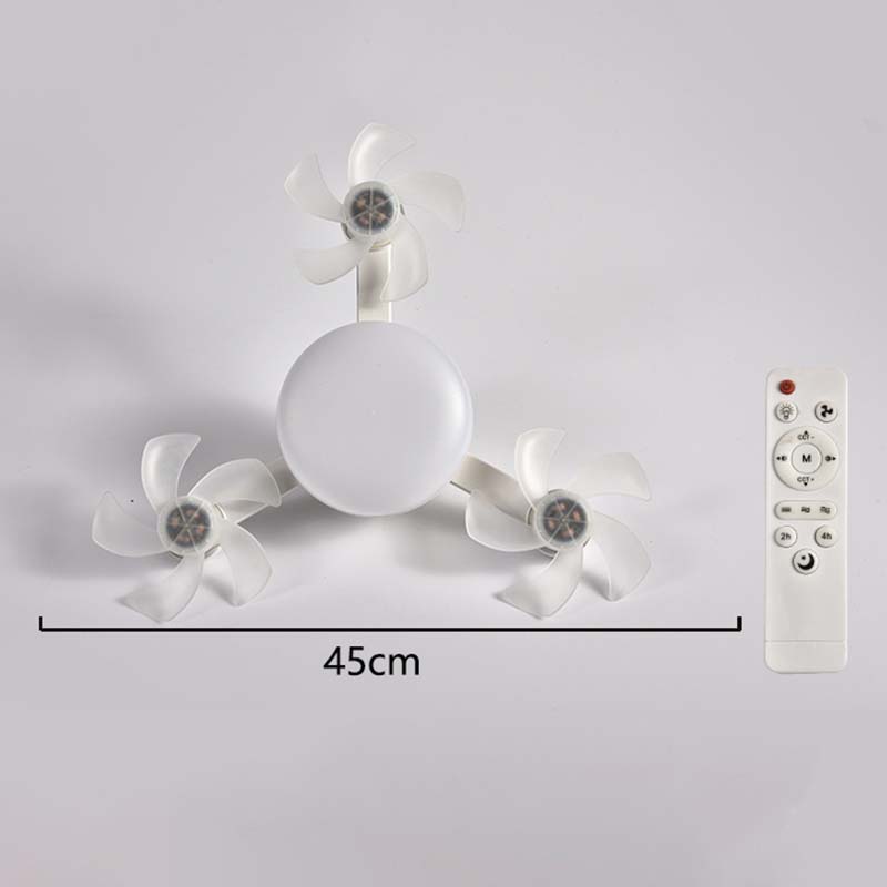 Ventilateur de plafond à LED avec télécommande