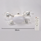 Ventilateur de plafond à LED avec télécommande