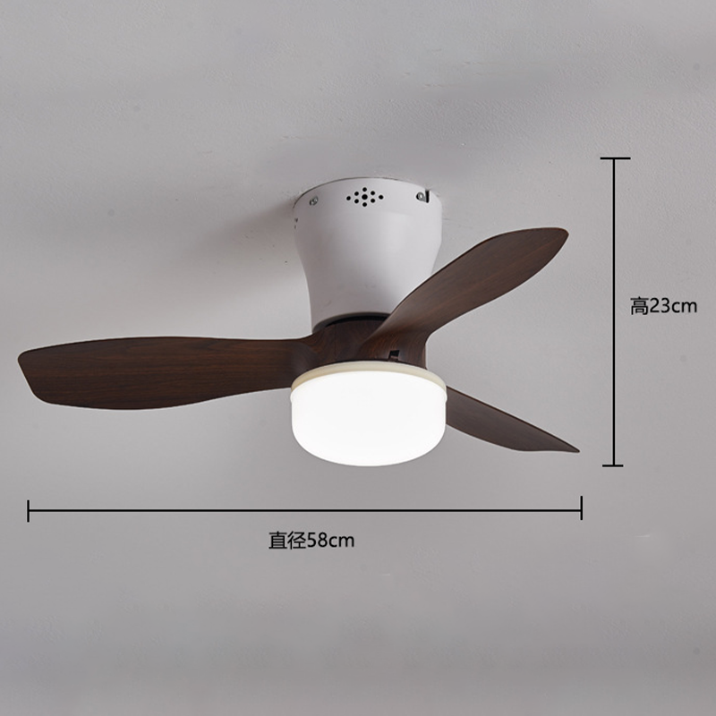 Ventilateur de plafond à LED avec télécommande