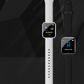 Montre connectée avec suivi de la santé et de l'activité physique