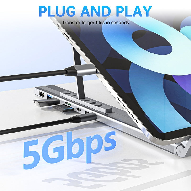 Station d'accueil USB-C pour ordinateur portable avec HDMI 4K