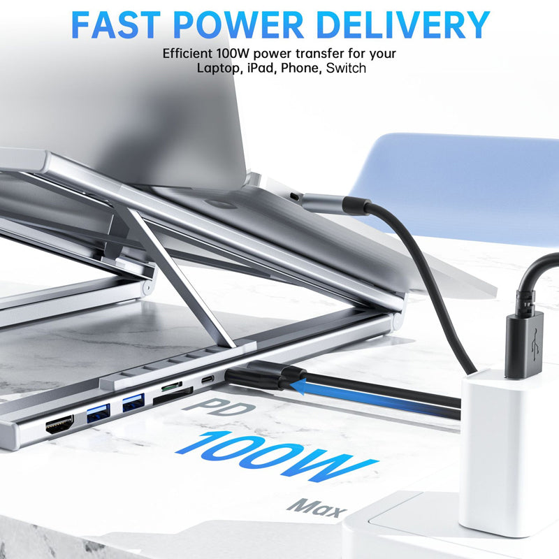 Station d'accueil USB-C pour ordinateur portable avec HDMI 4K