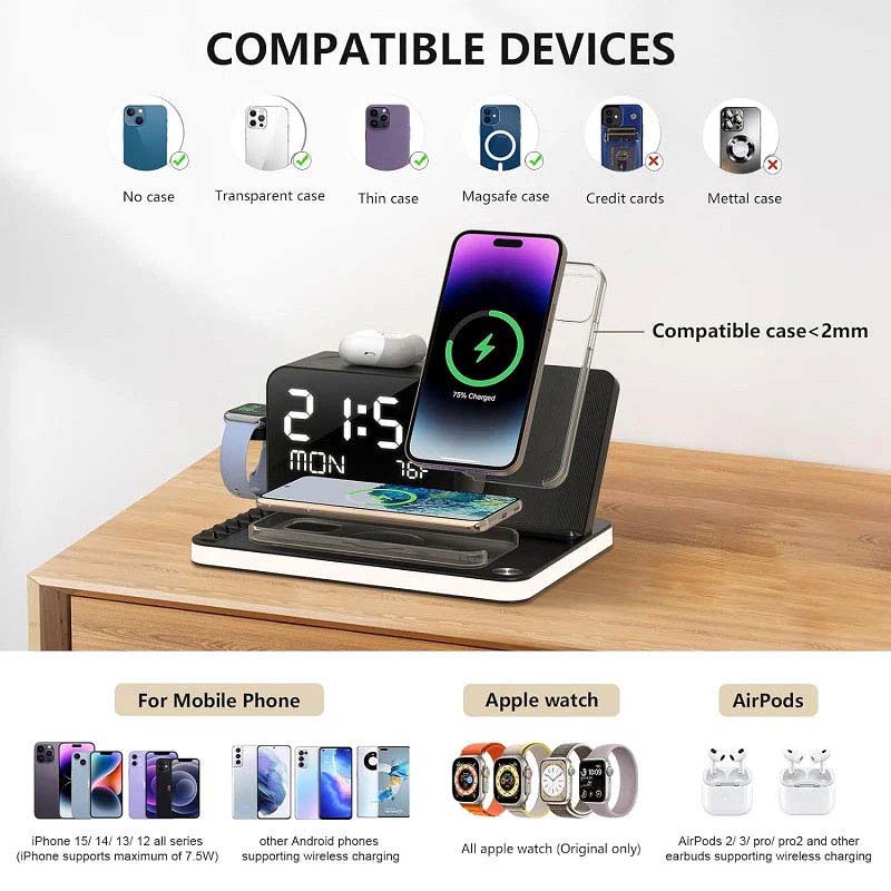 7-in-1 Wireless Charging Station