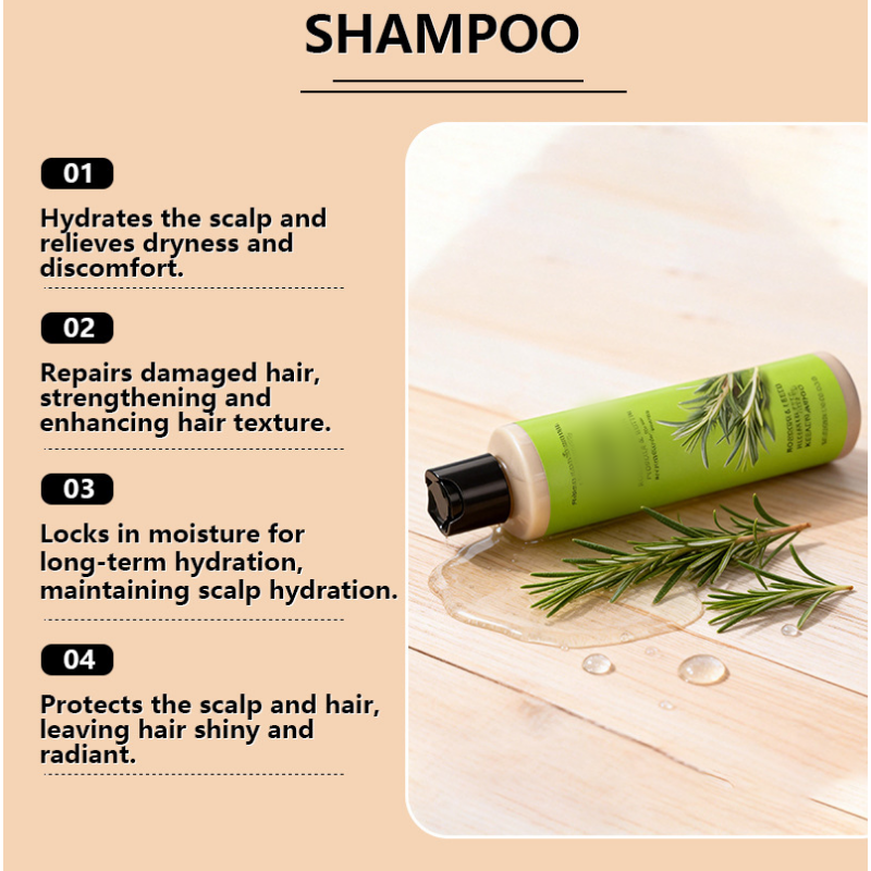 Shampooing nourrissant pour cuir chevelu sec et cheveux abîmés