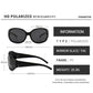 Lunettes de Soleil Polarisées Femme avec Accents en Strass