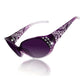 Lunettes de Soleil Polarisées Femme avec Accents en Strass