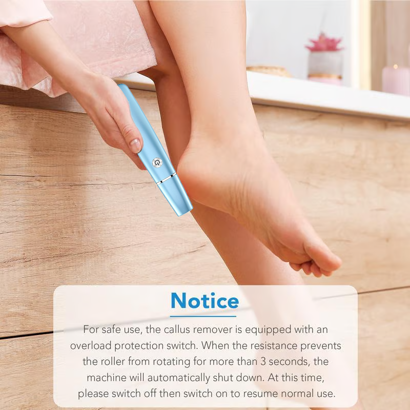 Extracteur de callosités électrique pour les pieds