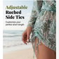 Ensemble bikini 3 pièces avec combishort transparent