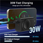 Chargeur mural sans fil 3-en-1 pour montre