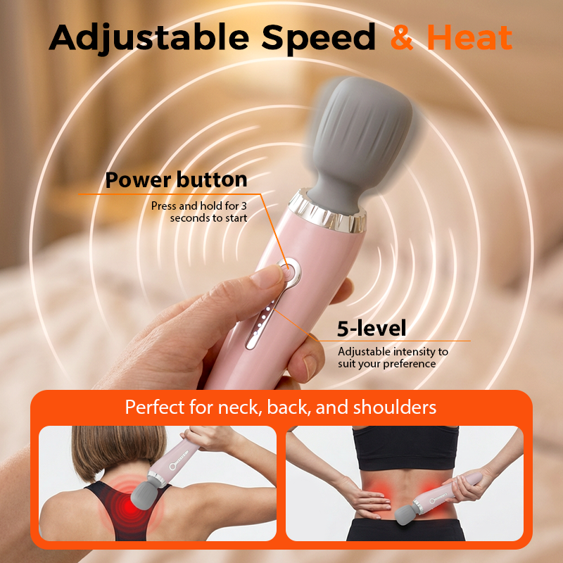 Portable Electric Cordless Handheld Massager