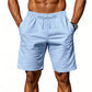 Ensemble deux pièces pour homme : haut et short décontractés en lin