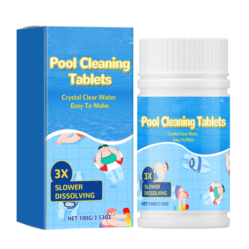 Comprimés nettoyants pour piscine pour une eau cristalline