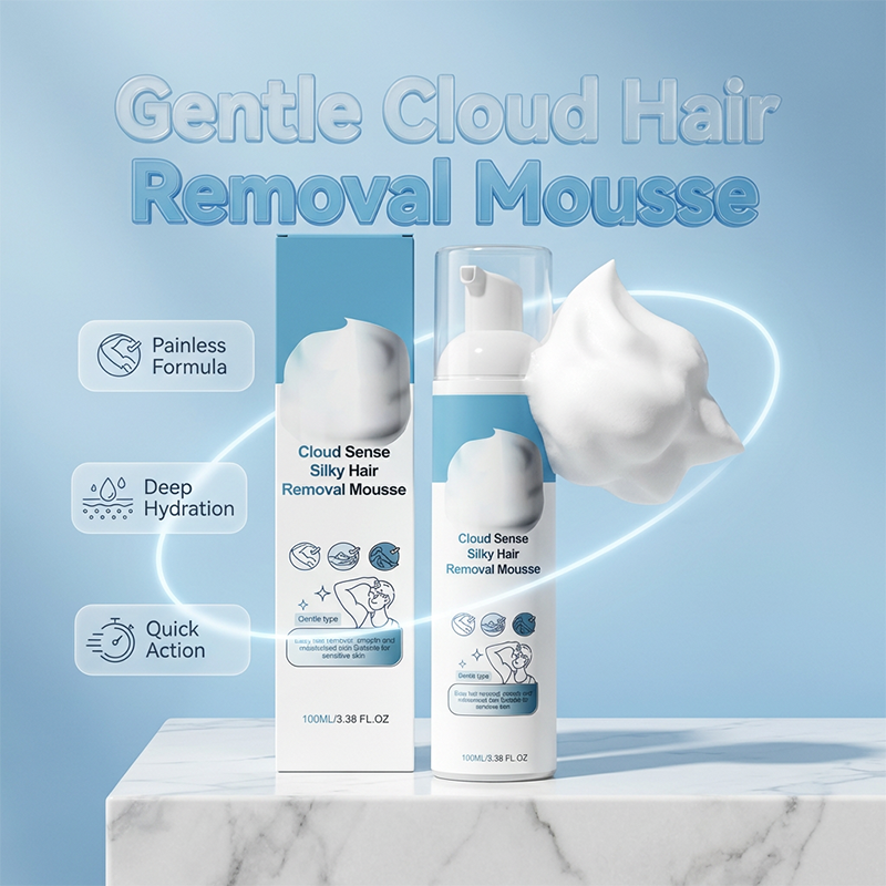 Mousse dépilatoire soyeuse Cloud Sense
