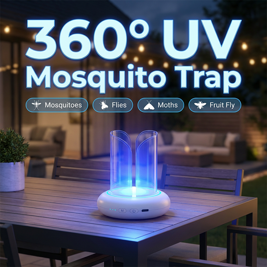 Lampe anti-moustiques et pièges à mouches à LED UV 360°
