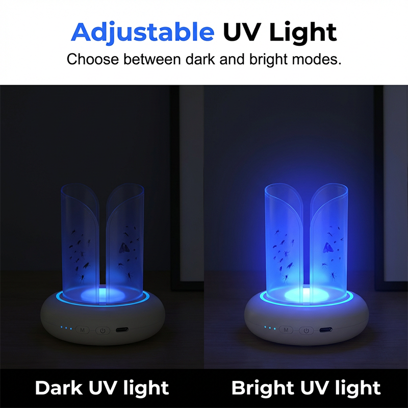Lampe anti-moustiques et pièges à mouches à LED UV 360°