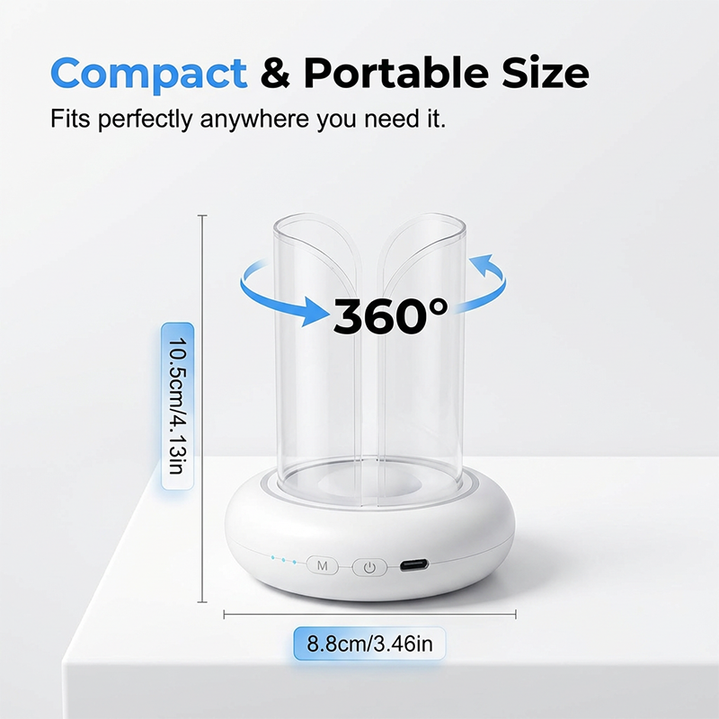 Lampe anti-moustiques et pièges à mouches à LED UV 360°