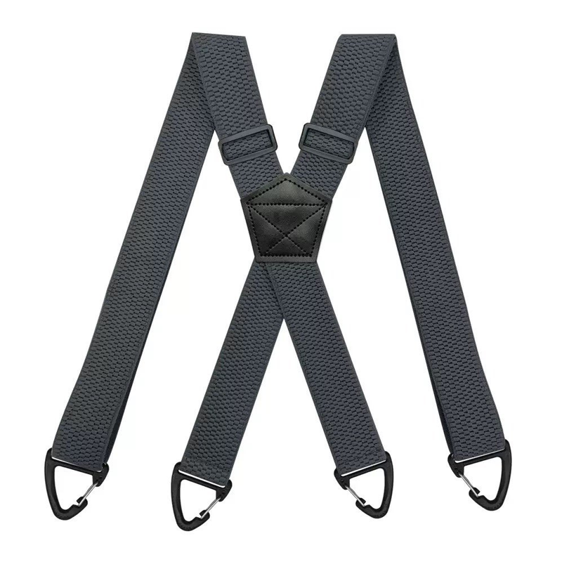 📢📢 -50 % !! ⏰ Bretelles pour homme à crochets, dos en X