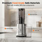 🍊🍹✨ NOUVELLE VERSION 2026 -50% ! Centrifugeuse Ultra Puissante – Extracteur à Froid, Goulet 110mm & Rendement 98% (Gris/Beige)
