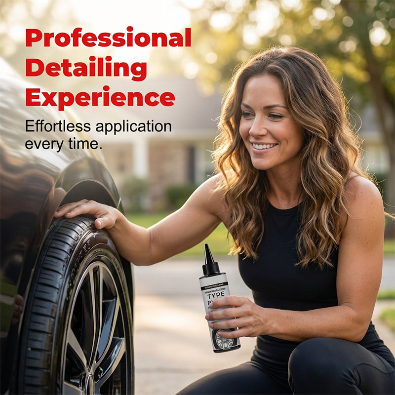 🚗✨ Restaurateur de Pneus et Garnitures – Brillant & Protecteur 💪