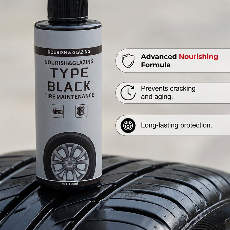 🚗✨ Restaurateur de Pneus et Garnitures – Brillant & Protecteur 💪