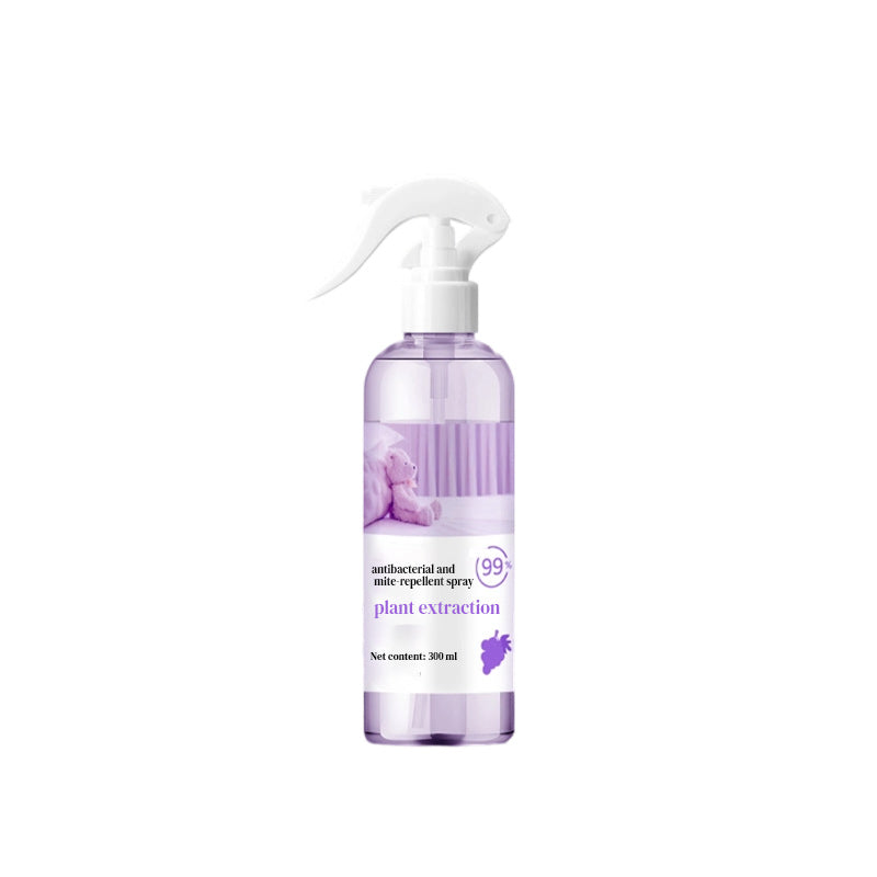 Spray antibactérien et anti-acariens à base d'extraits végétau