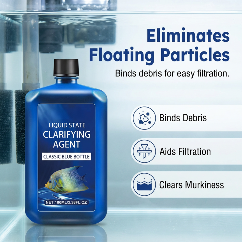 🔥50 % DE RÉDUCTION 💥Clarificateur d'eau pour aquarium à action rapide