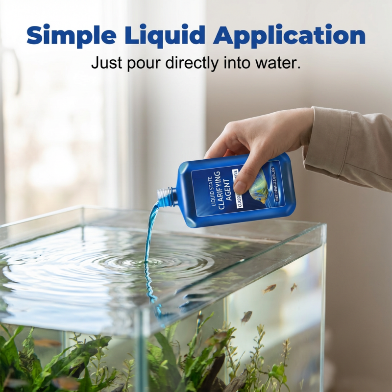 🔥50 % DE RÉDUCTION 💥Clarificateur d'eau pour aquarium à action rapide
