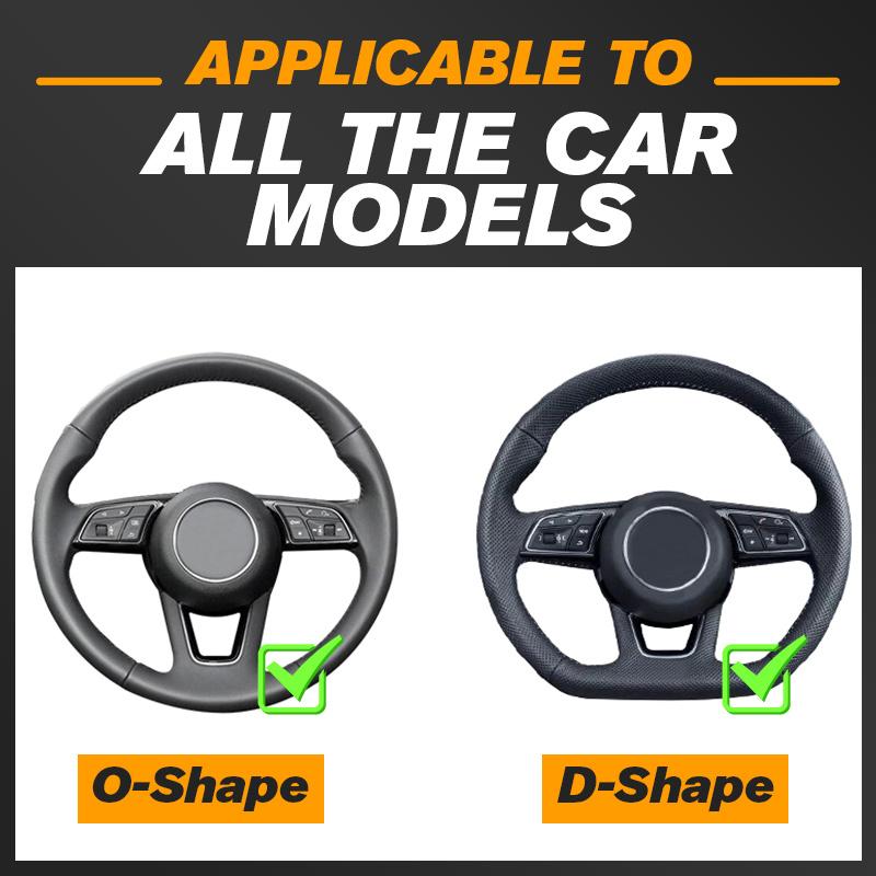 🎉 Soldes 2026 — Plus de 34 000 vendues 🚗 Housse Volant Antidérapante Cuir Carbone 🖤