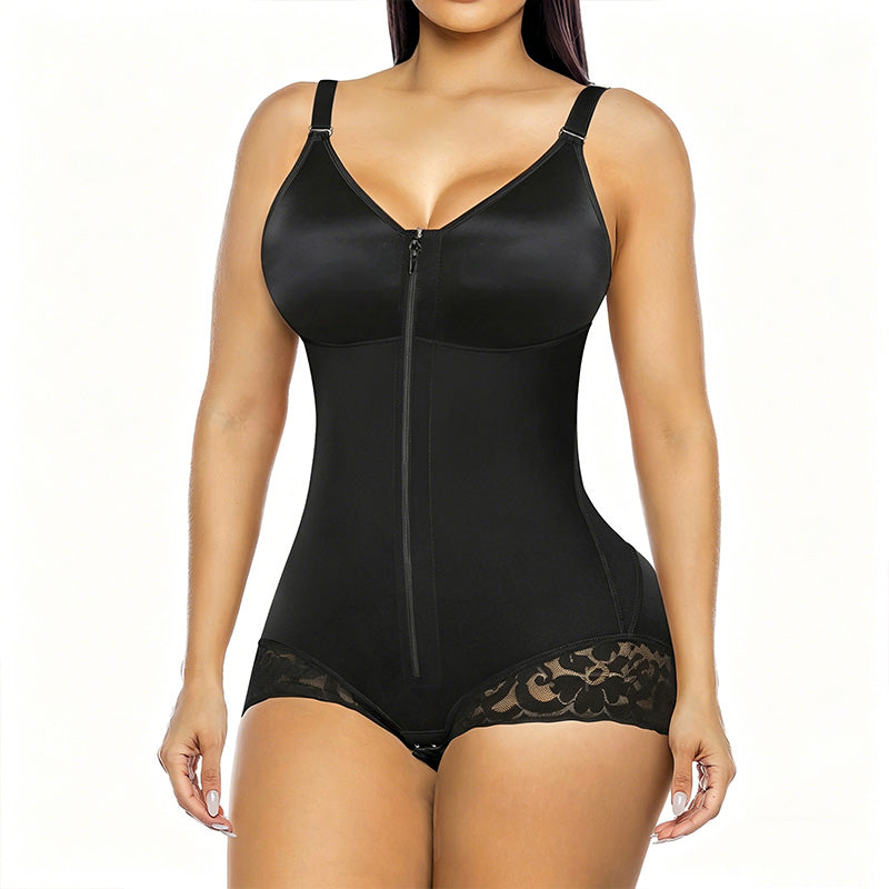 ✨ PROMO LIMITÉE -40% ! Body Gainant Sculptant à Fermeture Éclair – Ventre Plat & Taille Affinée 🩱