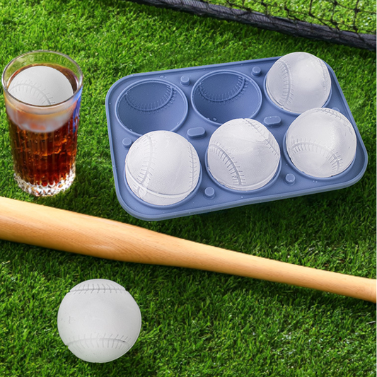 Moule à glaçons en forme de balle de baseball