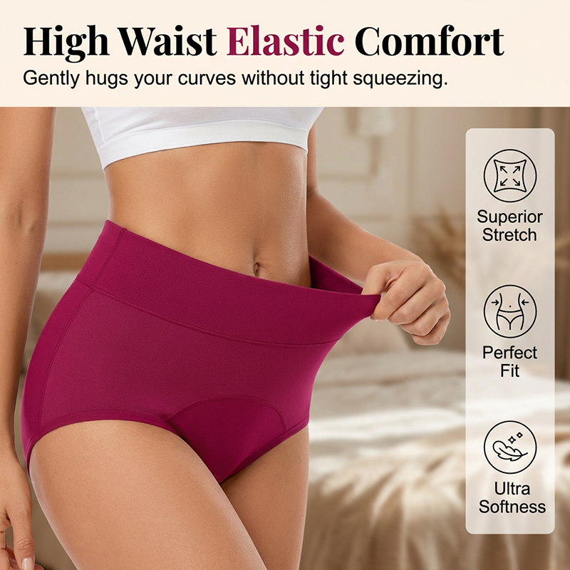 Culotte Menstruelle Anti-Fuites et Respirante