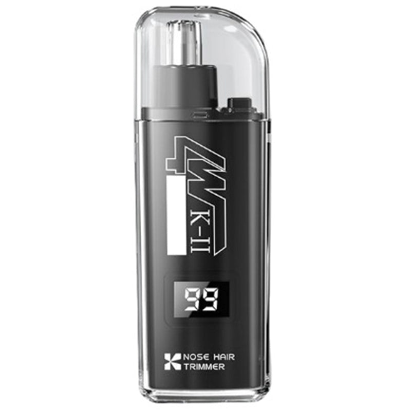 🔥 -50% ! ⏰ Tondeuse Nez et Oreilles avec Affichage LED – ABS – Lames Rotatives 360° & IPX7 pour Homme 🧔