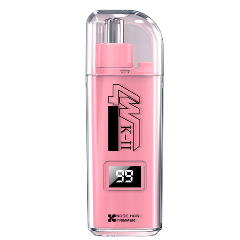 🔥 -50% ! ⏰ Tondeuse Nez et Oreilles avec Affichage LED – ABS – Lames Rotatives 360° & IPX7 pour Homme 🧔
