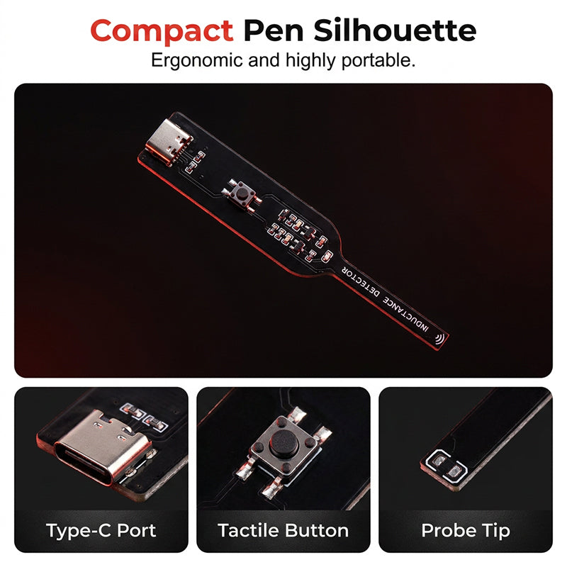 📢📢50 % DE RÉDUCTION !! ⏰Stylo détecteur d'inductance USB-C pour la réparation de cartes mères